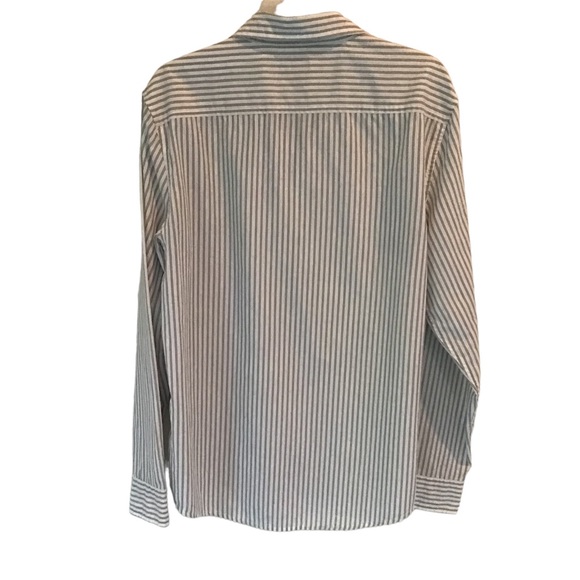Calvin Klein Jeans stripe button down shirt - Picture 2 of 5